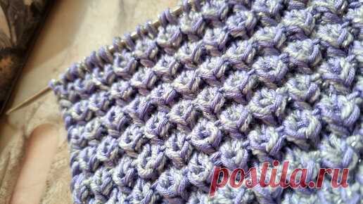 Объёмный, рельефный узор спицами.🧶❤️ | Asha. Вязание, дизайн и романтика в фотографиях.🌶 | Дзен