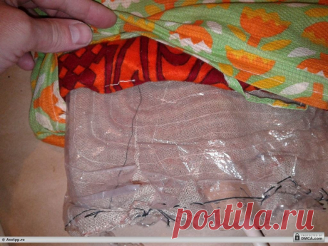 Зашиваем чехол электрогрелки