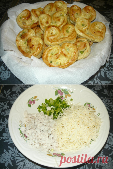 Слоеные сердечки с начинкой - пошаговый рецепт с фото - как приготовить - ингредиенты, состав, время приготовления - Дети Mail.Ru