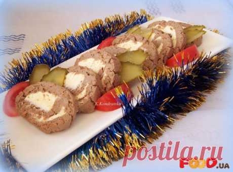Рулет из печени с маслом - Кулинарные рецепты на Food.ua