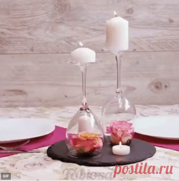 Ideas & Decor. Идеи декора для романтического ужина 😍