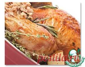 Галантин с ароматным бульоном - кулинарный рецепт