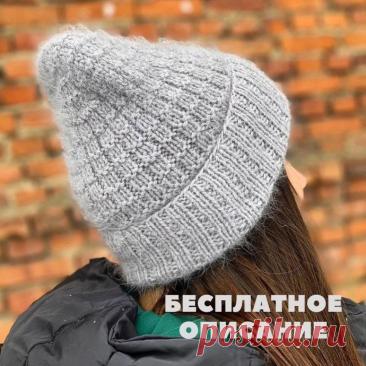 Шапка бини из пуха норки