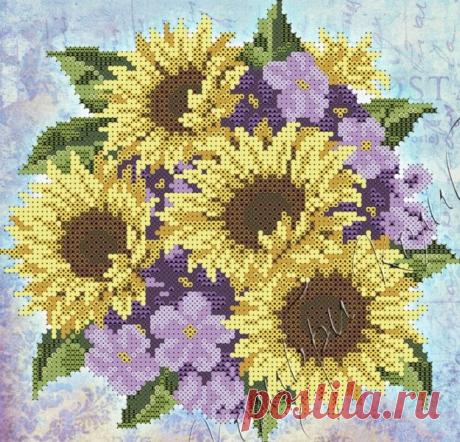 подсолнухи вышивка крестом: 19 тыс изображений найдено в Яндекс.Картинках