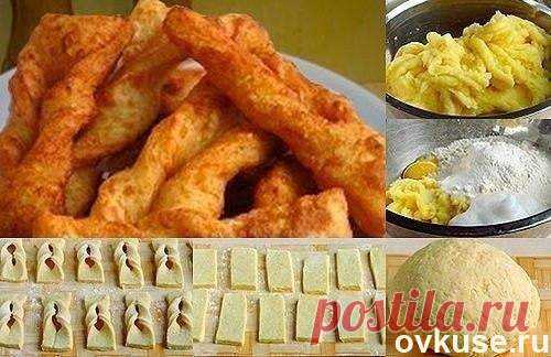 Картофельный хворост - Простые рецепты Овкусе.ру