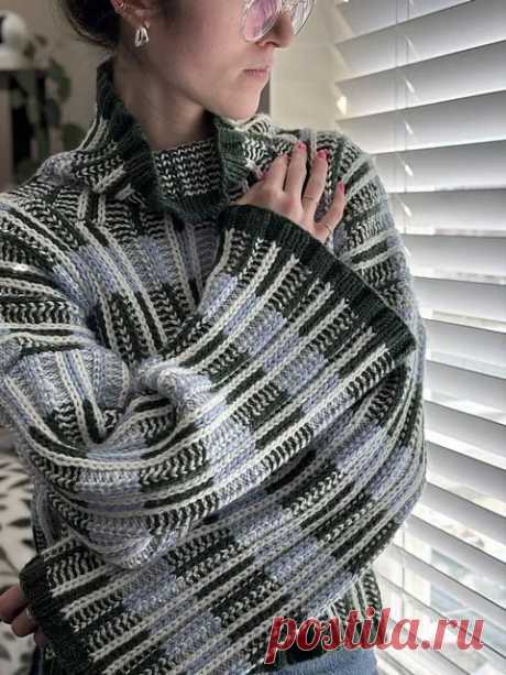 Off Grid Sweater by Alice Hoyle