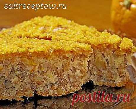 Пирог с орехами. | Сайт рецептов