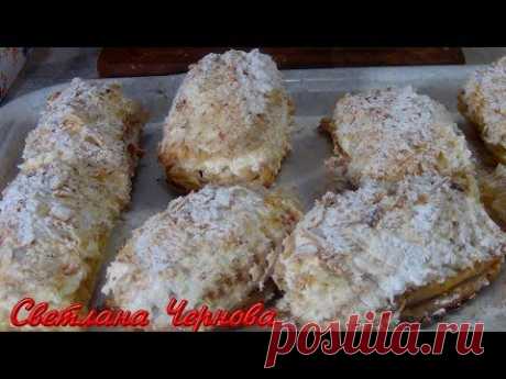 Пирожные " Наполеон"-за 15 мин /Cakes "Napoleon" for 15 minutes
