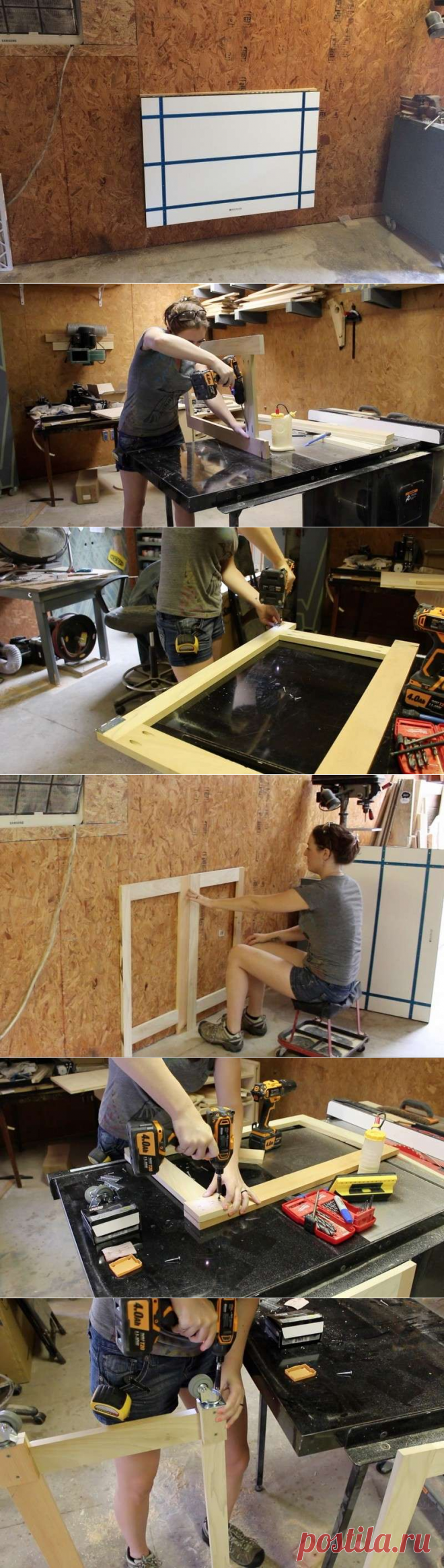 Верстак столярный складной