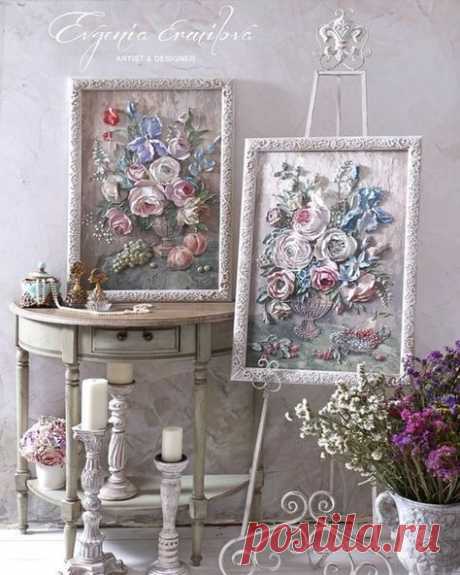 РЕЛЬЕФНАЯ (СКУЛЬПТУРНАЯ) ЖИВОПИСЬ ДЕКОРАТИВНОЙ ШТУКАТУРКОЙ. РАБОТА МАСТИХИНОМ.