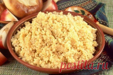 Приготовление пшенной каши