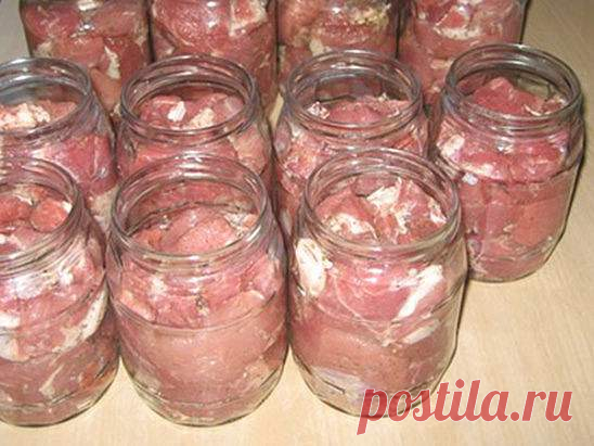 Домашняя тушенка своими руками - быстро, легко и очень вкусно!