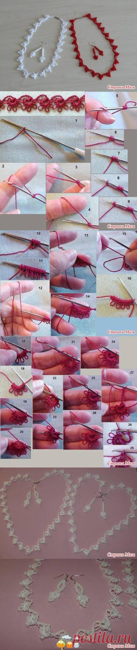 Needle Tatted    |   Pinterest • Всемирный каталог идей