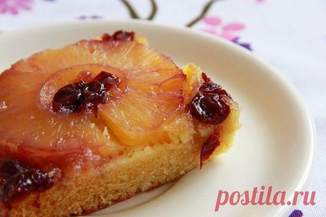 petit_furia - Перевернутый ананасовый пирог по рецепту Найджелы Лоусон