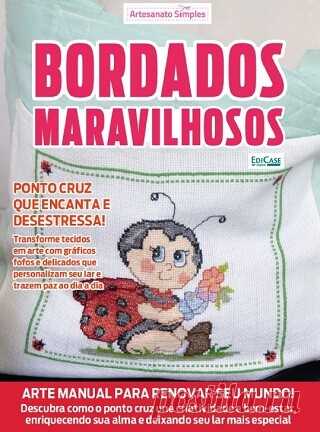 Artesanato Simples Ed.40 Bordados Maravilhosos