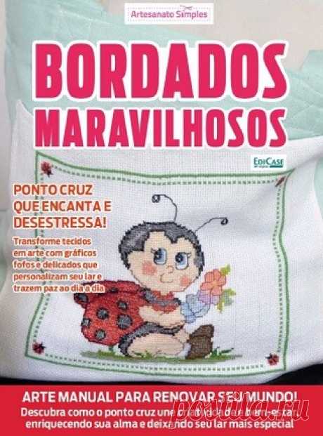 Artesanato Simples Ed.40 Bordados Maravilhosos