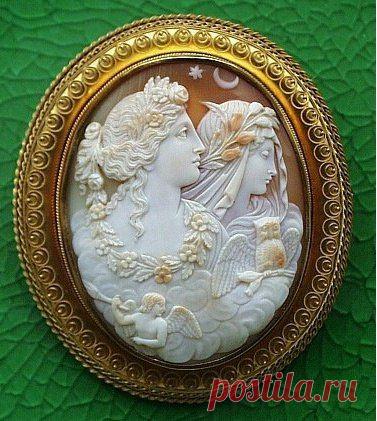 Итальянские камеи середины XIX века / Путь моды