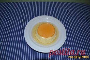 Крем-карамель со вкусом апельсина – нежный французский десерт