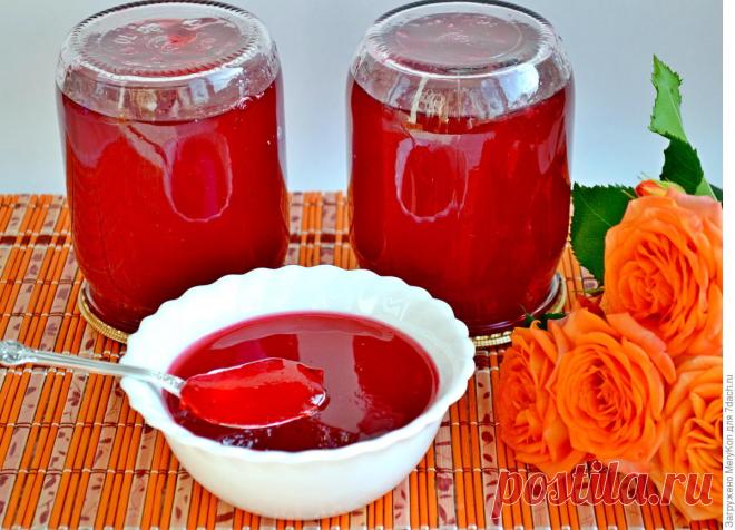 Желе из красной смородины