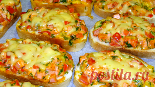Вкуснейшие горячие бутерброды! От них в восторге все! Я их готовлю и готовлю! | РЕЦЕПТЫ ОТ МАМУЛИ | Дзен