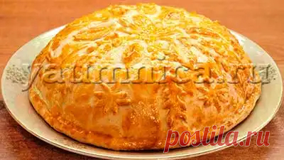 Простой рецепт курника с рисом