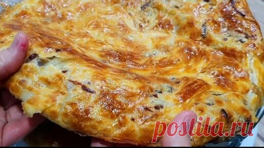 Обалденная Лепешка в Духовке. Катлама с Мясом | Mening oshxonam 