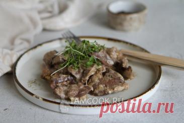 Куриная печень в майонезе в духовке — рецепт с фото пошагово