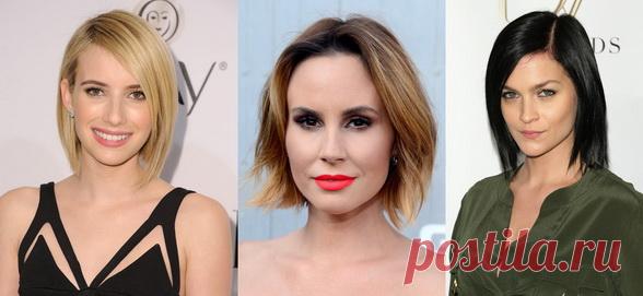 Модное градуированное каре 2016 на фото. Стрижки для волос средней длины