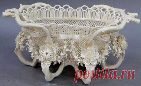 Секреты плетеного кружевного ирландского фарфора, производимого фирмой «Belleek»