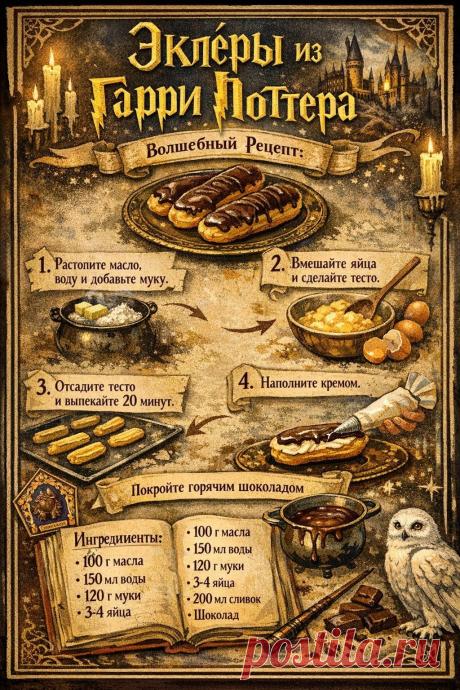 Эклеры из Гарри Поттера