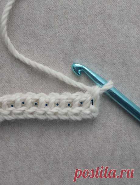 Тунисское вязание шарф | Перл Сохо - Создать