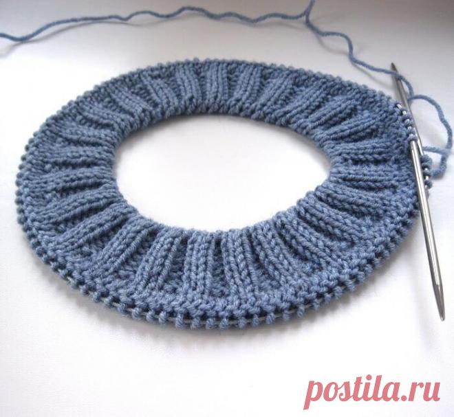 Урок вязание. Описание. ИМИТАЦИЯ ПРИШИВНОЙ ГОРЛОВИНЫ

Вяжем горловину до необходимой высоты, затем переходим к имитации пришивной горловины.Ряд 1: вяжем все петли лицевыми петлями.
Ряд 2: *1 лиц., 1 изнаночная из протяжки, повторять от * до конца ряда.
Ряд 3: *1 петлю снять как лицевую, нить за работой, 1 изн., повторять от * до конца ряда.
Ряд 4: *1 лиц., 1 петлю снять как изнаночную, нить перед работой, повторять от * до конца ряда.
Ряд 5: *1 петлю снять как лицевую, нит...