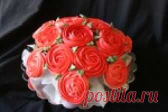 Супер красивая и вкусная идея! КЕКСОВЫЕ БУКЕТЫ