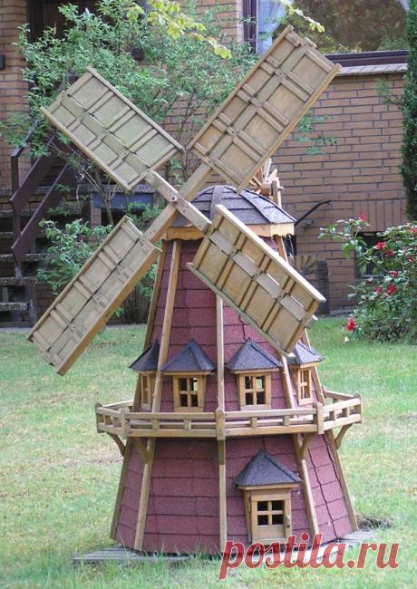 Садовая мельница