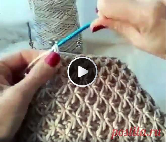How to knit Jasmine Stitch video tutorial