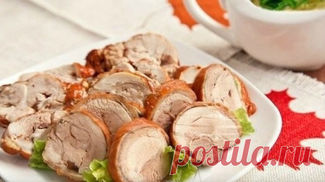 «Копченая» курятина в луковой шелухе
