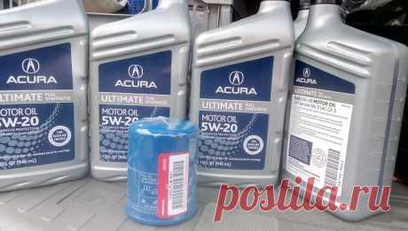 Моторное масло Acura - энергия надежности