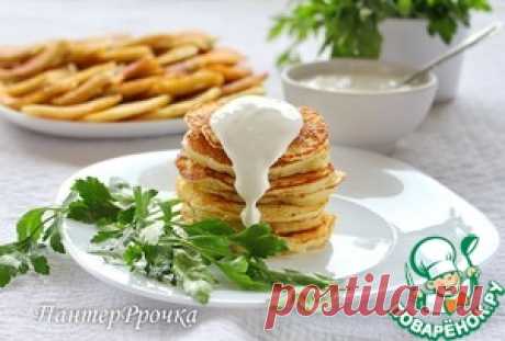 Дрожжевые картофельные оладьи - кулинарный рецепт