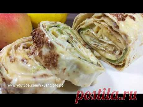 Очень Простой РУЛЕТ👌 без Выпечки к Чаю❗  / ROLL without baking / Выпуск #346