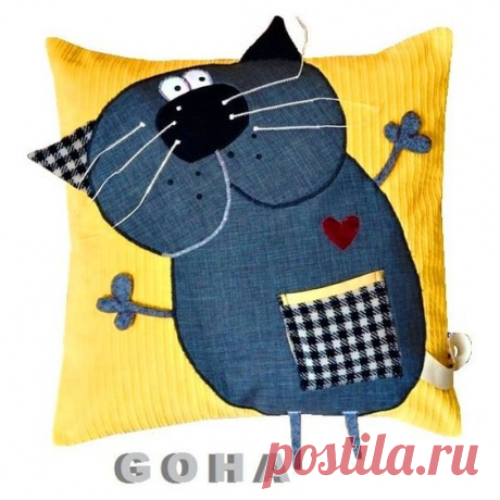 Подушки с котами