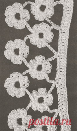 Les bordures au crochet #9 - Le Monde de Célénaa