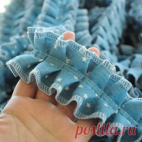 135.08руб. 5% СКИДКА|Джинсовое кружевное платье небесно голубого цвета с принтом в виде звезд, ширина 6 см, для самостоятельного изготовления одежды, юбки, шляпы, сумки в полоску, декоративные аксессуары|Кружево|   | АлиЭкспресс Покупай умнее, живи веселее! Aliexpress.com