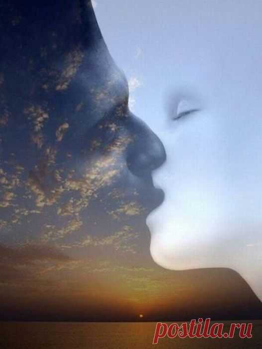 THE LOVE AFFAIR BETWEEN NIGHT AND DAY....SUN AND MOON .