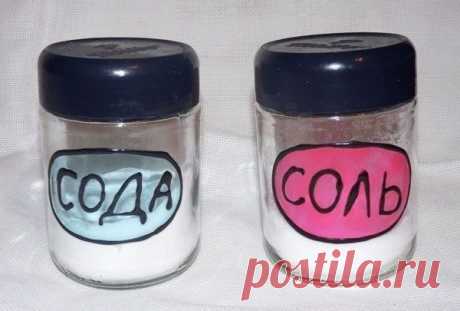 Маска-скраб - Сода + Соль.