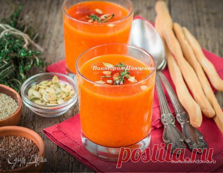 Суп-пюре из запеченных овощей рецепт 👌 с фото пошаговый | Едим Дома кулинарные рецепты от Юлии Высоцкой