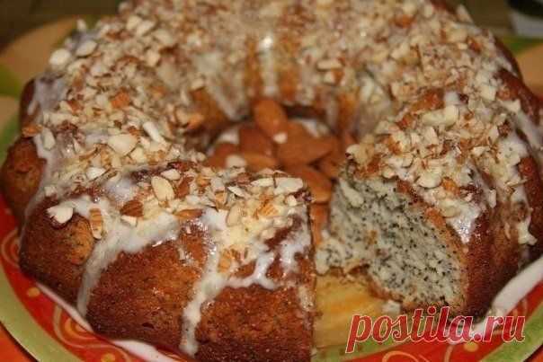 Сметанник с маком - Лучшие кулинарные рецепты интернета