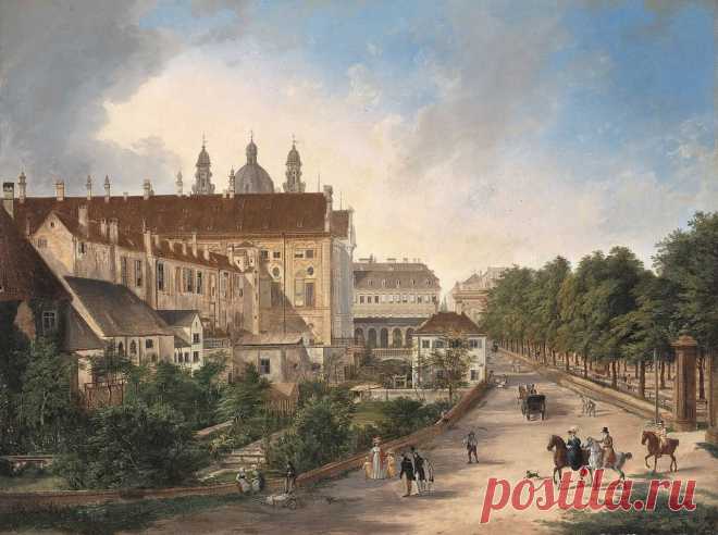 Йоганн Доменикус Квальо,Доменико Квальо II (Johann Dominicus Quaglio, Domenico Quaglio II),1787-1837.Германия.