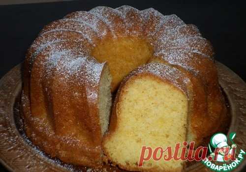Aпельсиновый кекс на оливковом масле - кулинарный рецепт