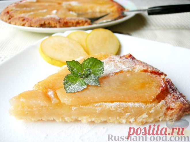 Рецепт: Грушевый пирог на скорую руку на RussianFood.com