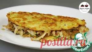 Драники с курицей 